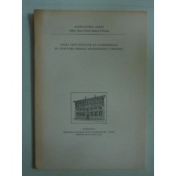 ASCIA PROVENIENTE DA GAMBARELLA DU TOPINARA  PRESSO POVEGLIANO ( VERONA )