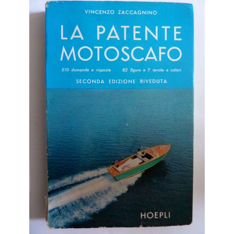 LA PATENTE MOTOSCAFO