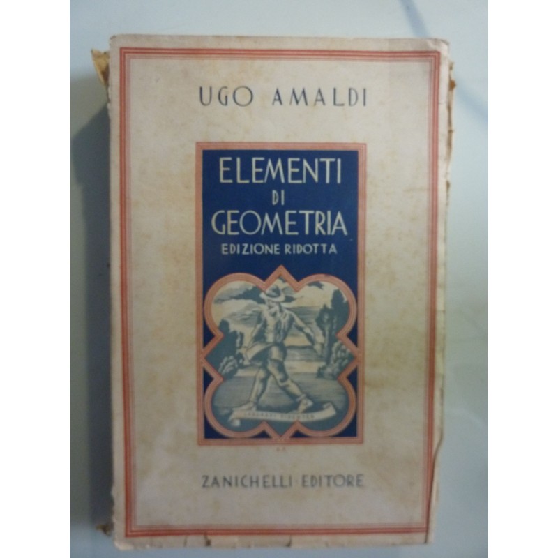 ELEMENTI DI GEOMETRIA CON ESERCIZI  EDIZIONE RIDOTTA