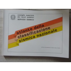 Consiglio Superiore dei Lavori Pubblici, SERVIZIO SISMICO  - ATLANTE DELLA CLASSIFICAZIONE SISMICA NAZIONALE