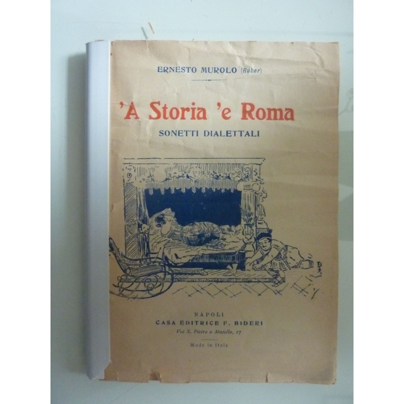 'A STORIA 'E ROMA SONETTI DIALETTALI