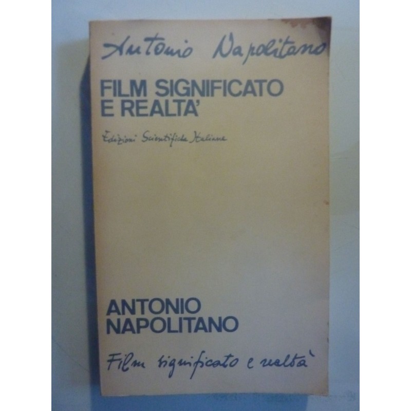 FILM SIGNIFICATO E REALTA'