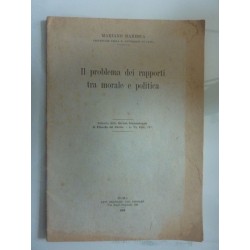 Il problema dei rapporti tra morale e politica