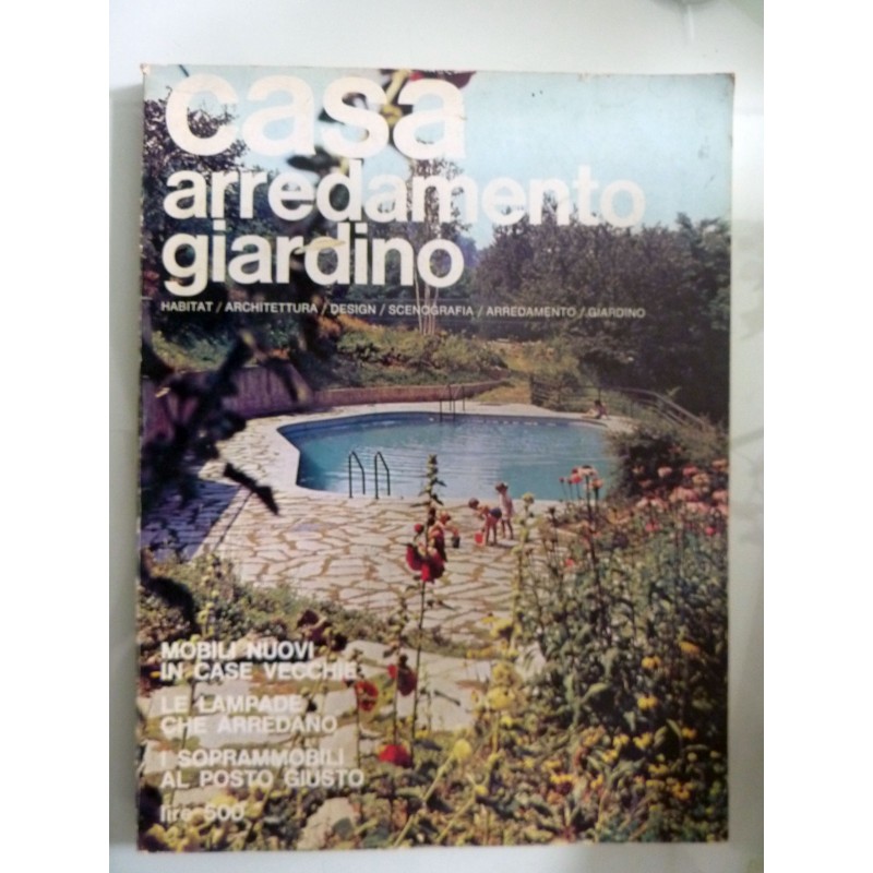 CASA ARREDAMENTO GIARDINO Giugno 1972