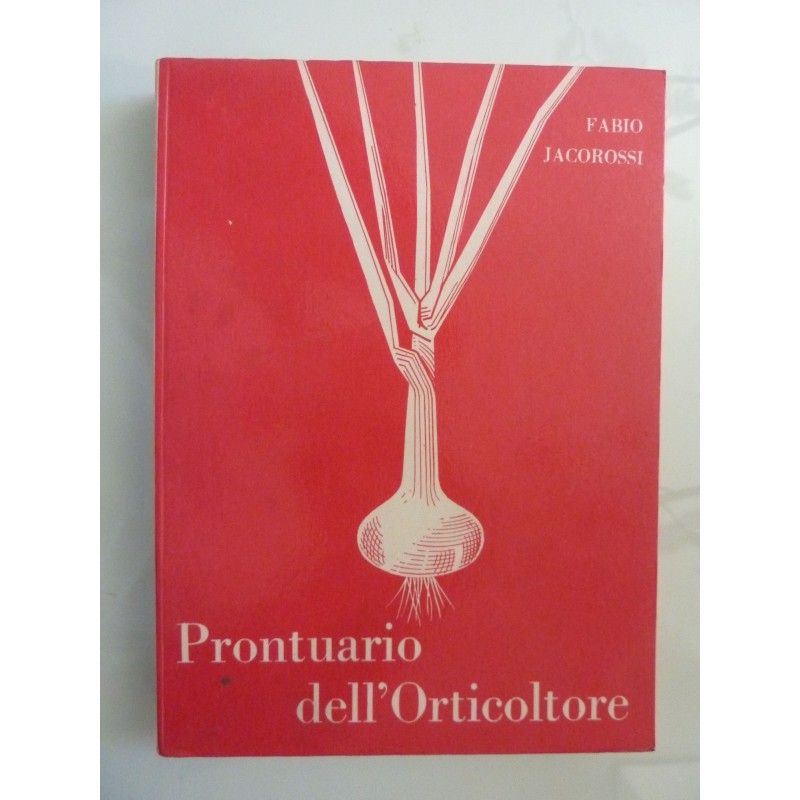 PRONTUARIO DELL'ORTICOLTORE