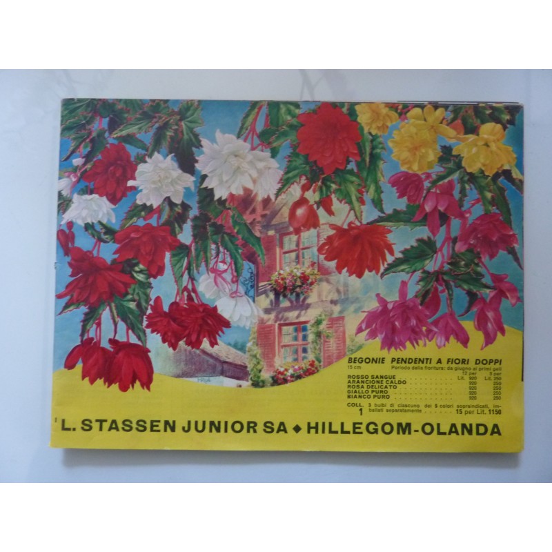 L. STASSEN JUNIOR SA HILLEGOM OLANDA  CATALOGO PRIMAVERA 1957