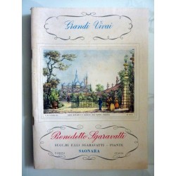 GRANDI VIVAI BENEDETTO SGARAVATTI SAONRA ( Padova )  - CATALOGO GENERALE  N. 318  AUTUNNO 1959 - PRIMAVERA 1960