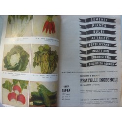 FRATELLI INGEGNOLI MILANO CATALOGO GUIDA 1947