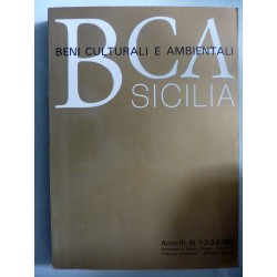BENI CULTURALI E AMBIENTALI SICILIA Anno III N.° 1 - 2 - 3 - 4 1982