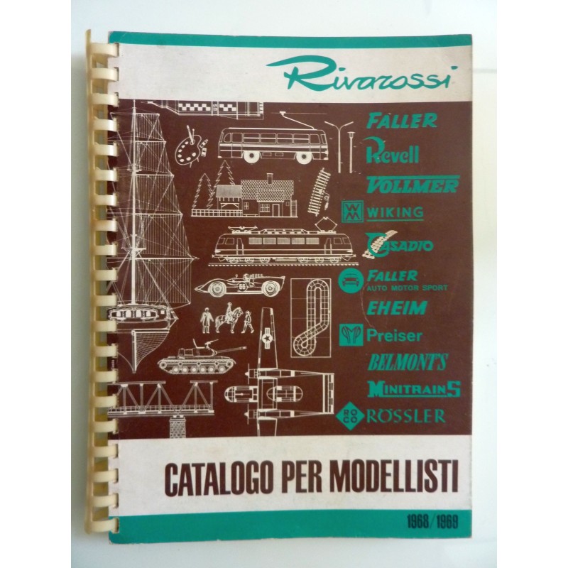 Rivarossi CATALOGO PER MODELLISTI 1968 / 1969