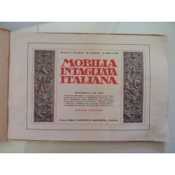 MOBILIA INTAGLIATA ITALIANA Tavole Ottanta