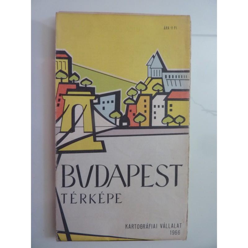 BUDAPEST TERKEPE