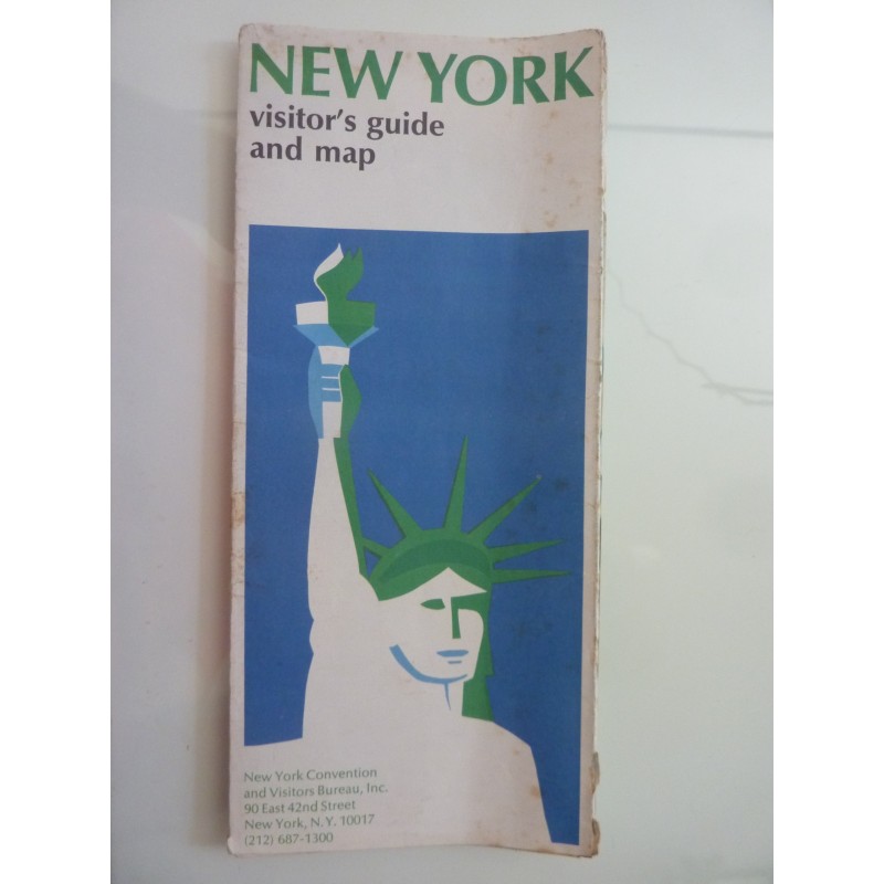 NEW YORK Visitor's guide and map
