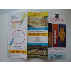 Sightseeing  Map of HONG KONG  - KUNG BROTHERS