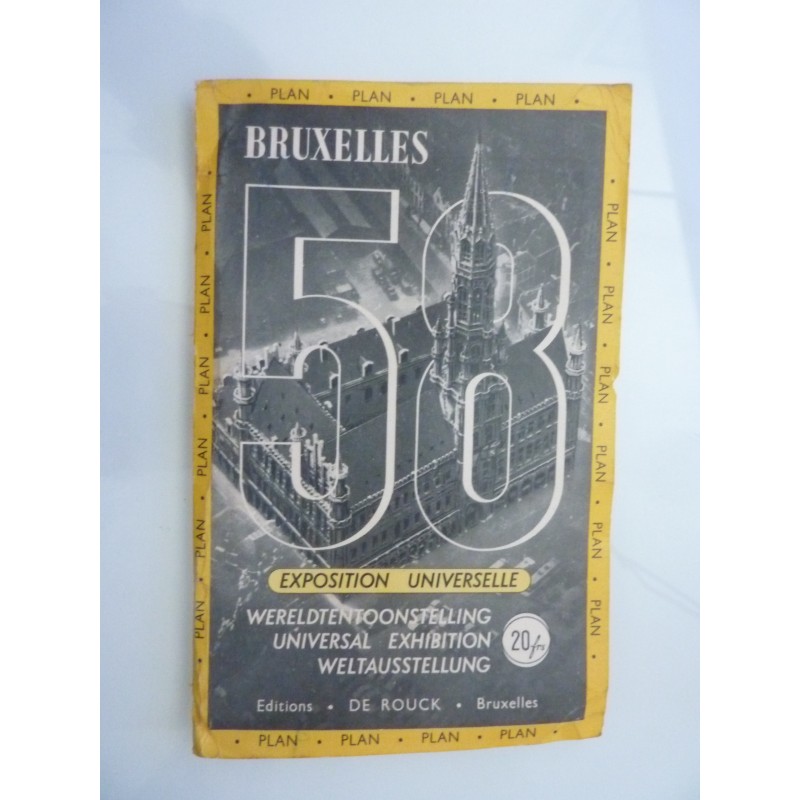 BRUXELLES 58 EXPOSITION UNIVERSELLE