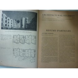 ARCHITECTURAL STUDENT N.° 1 1957