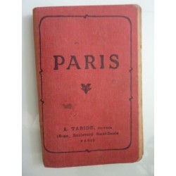 PLAN GUIDE DE PARIS  Contenant nombreuses illustrations et l'indicateur des Rues de Paris