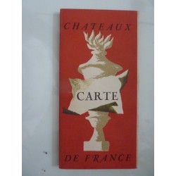 CHATEAUX DE FRANCE CARTE