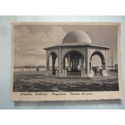 Cartolina "SOMALIA ITALIANA Mogadiscio Mercato del Pesce"
