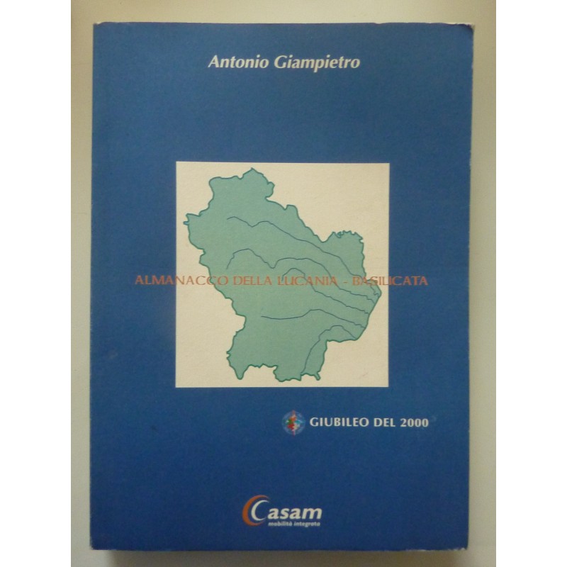 ALMANACCO DELLA LUCANIA - BASILICATA Giubileo 2000