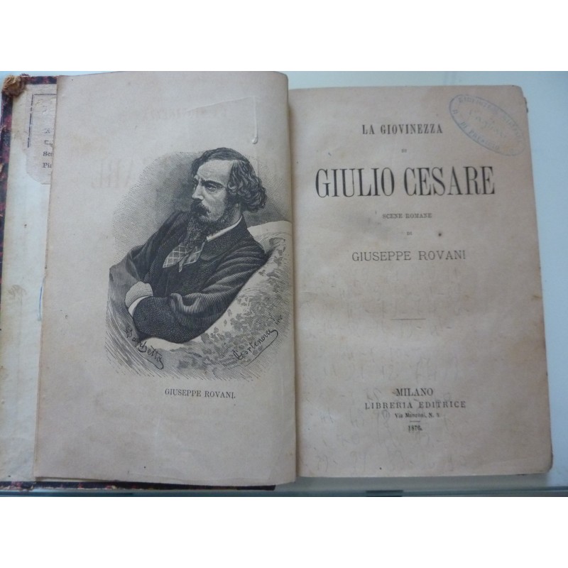 LA GIOVINEZZA DI GIULIO CESARE