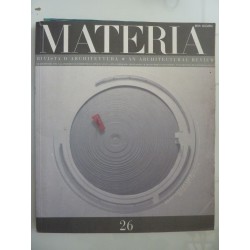 MATERIA Rivista d'Architettura n.° 26  I Quadrimestre 1998  GEOARCHITETTURA - GEOARCHITECTURE