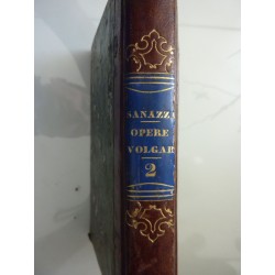 LE OPERE VOLGARI DI M. JACOPO SANNAZZARO CAVALIERE NAPOLITANO Tomo II