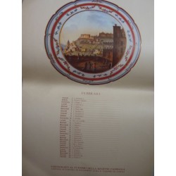 Calendario "Immagini della Campania  LE PORCELLANE DI CAPODIMONTE Il Servizio dell'Oca"