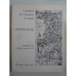 I Quaderni del conoscitore di stampe NUMERO TRE  Dicembre - Gennaio 1971