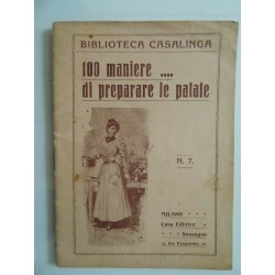 Biblioteca Casalinga 100 MANIERE  DI PREPARARE LE PATATE n.° 7