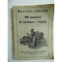 Biblioteca Casalinga 100 MANIERE  DI CUCINARE I LEGUMI N.° 2