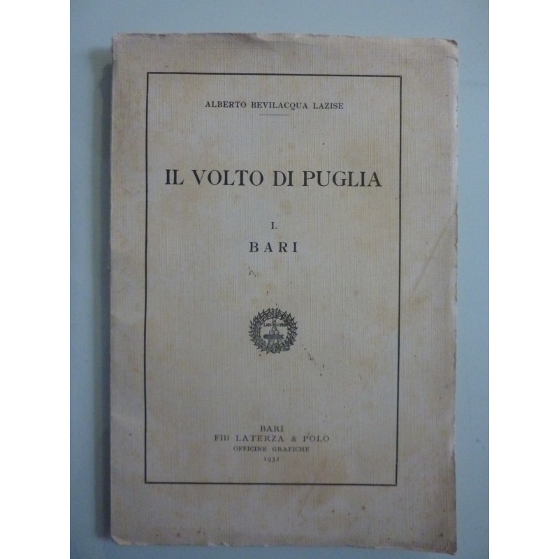 IL VOLTO DI PUGLIA I BARI