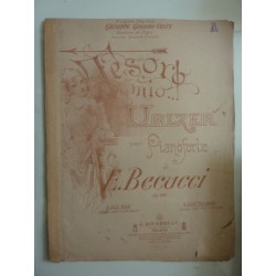 TESORO MIO! VALZER PER PIANOFORTE DI E. BECUCCI