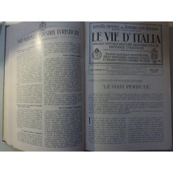 LE VIE D'ITALIA Rivista Mensile del Touring Club Italiano ANNATA 1931