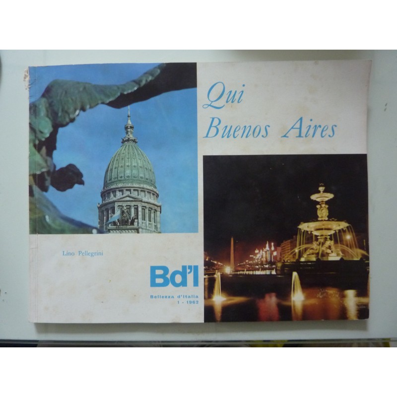 Bellezze d'Italia n.° 1 1962 QUI BUENOS AIRES