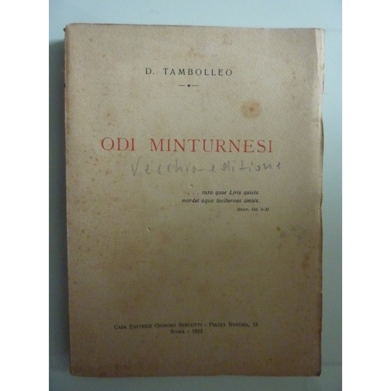 ODI MINTURNESI