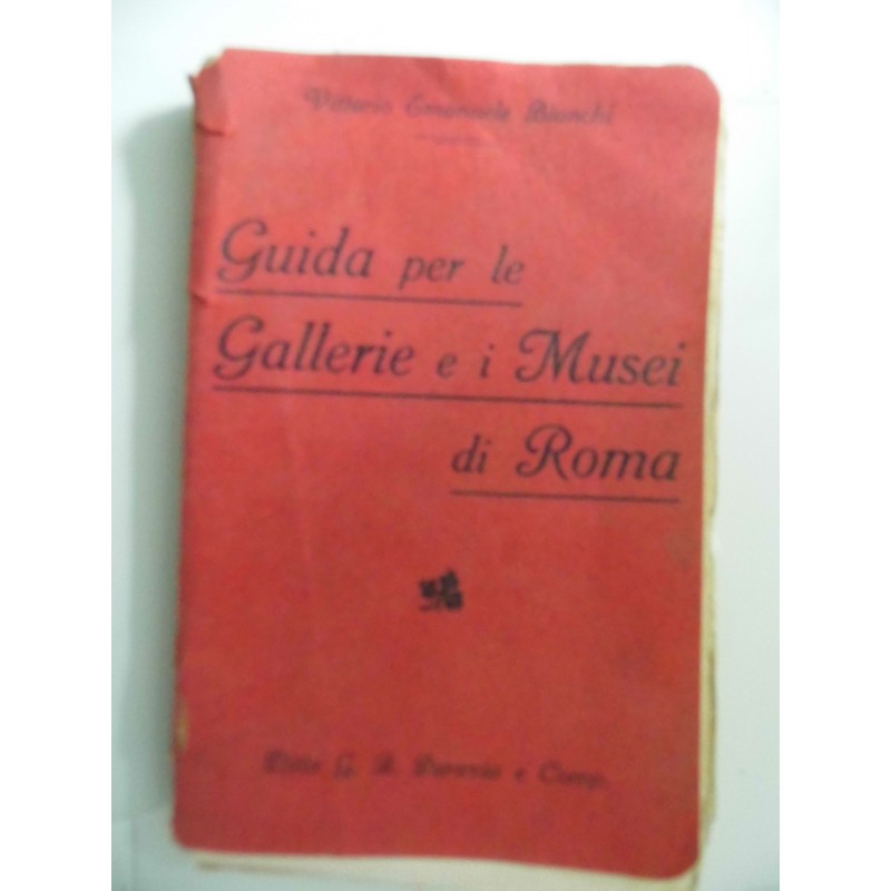 Guida per le Gallerie e i Musei di Roma